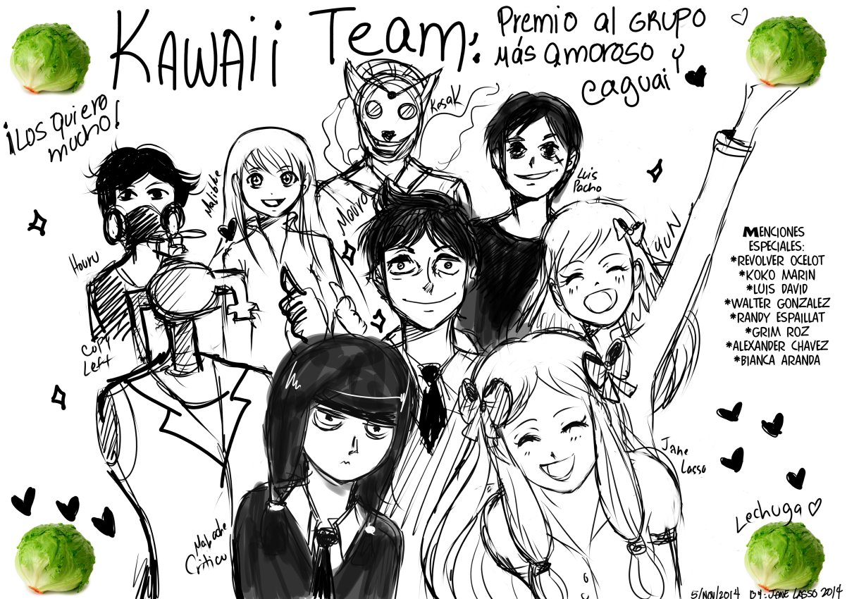 miembros del kawaii team