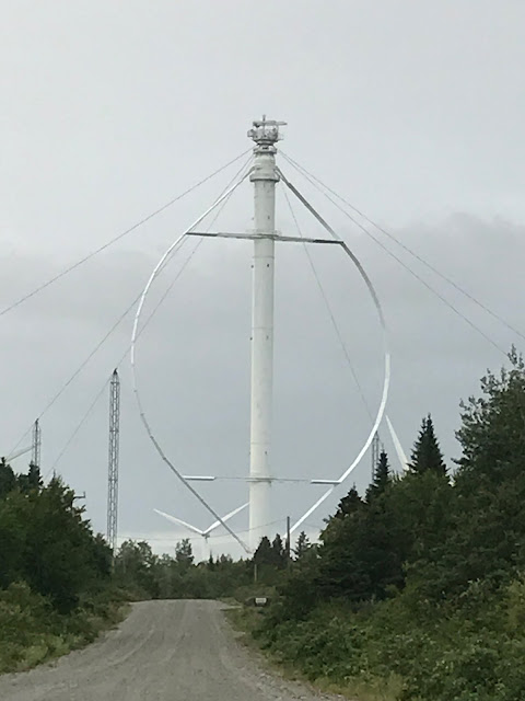 Éolienne à axe verticale de Cap Chat Québec