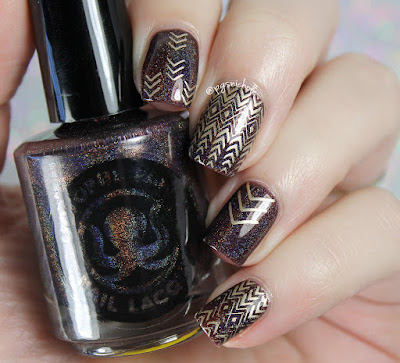 Octopus Party Nail Lacquer Prey For Me Golden Stamping