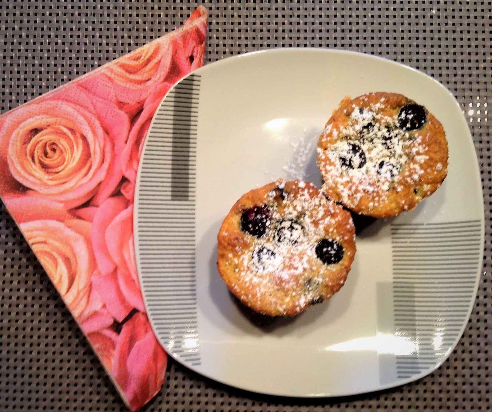 Wessels low carb Welt Muffins mit Heidelbeeren