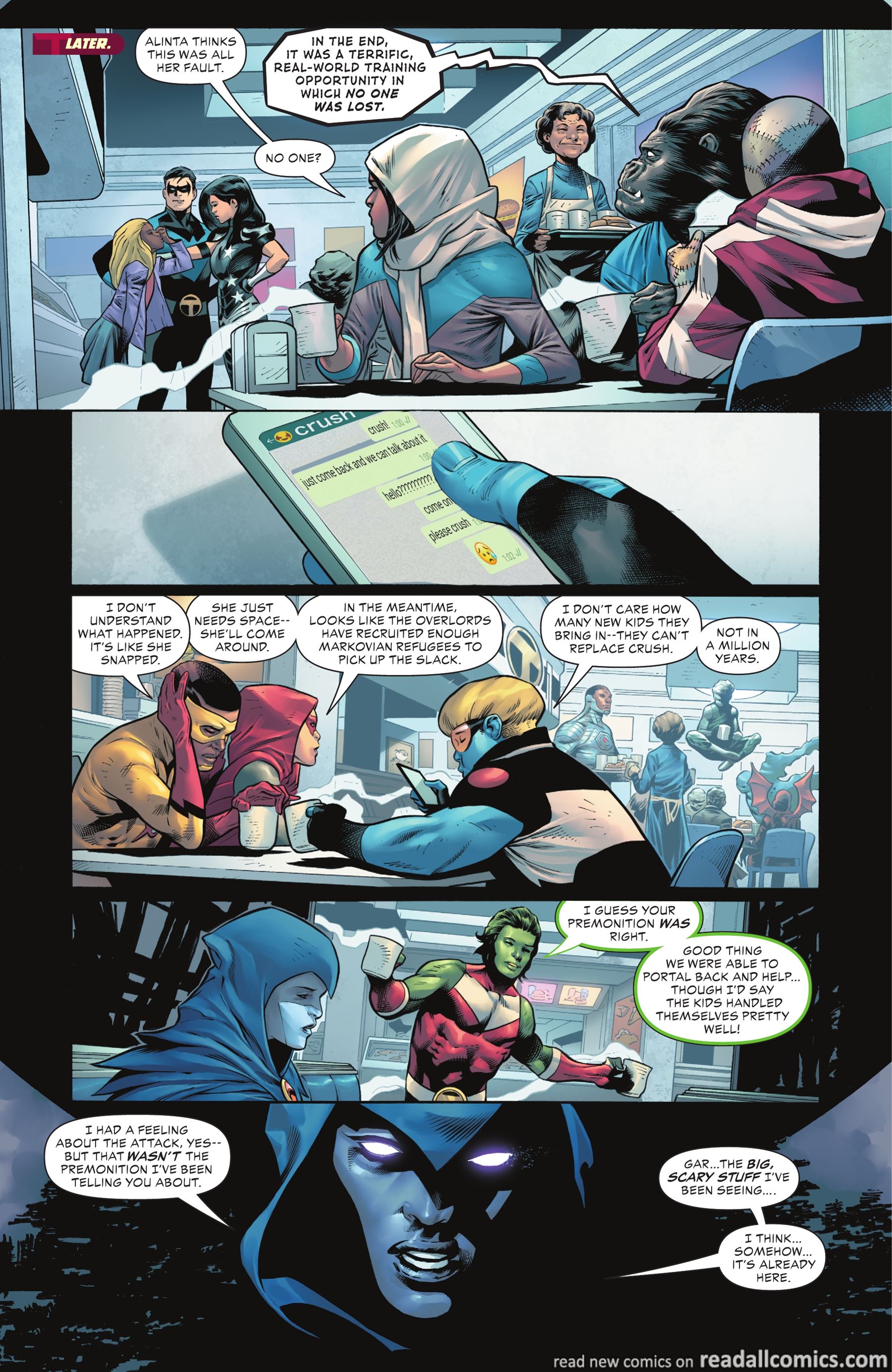Teen Titans Academy #1 chapter 3 page 19