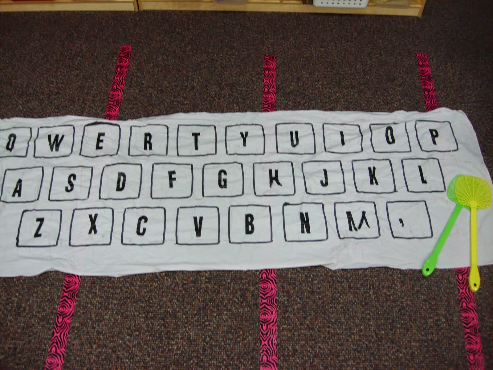 The Classroom Game Nook Using a Fly Swatter for Games!