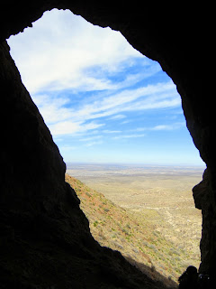 The view from the Aztec Caves