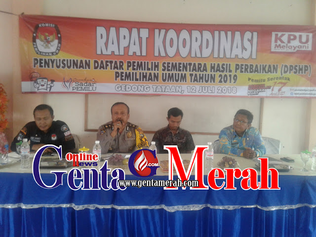 Diduga Tidak Sesuai Selera, Komisioner KPU-PPK Pesawaran Mangkir Evaluasi Pilgub