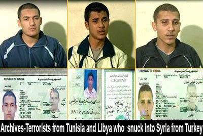 Archives Terrorists From Tunisia And Libya Who Snuck Into Syria From Turkey