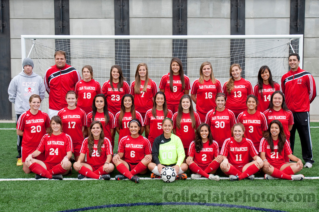 Kelley L Cox CCSF Women's Soccer Team