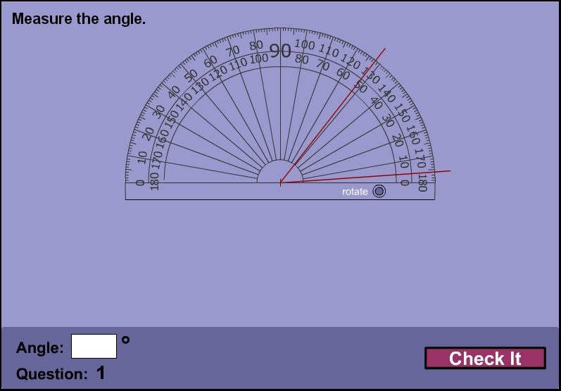 ERMITA FOURTH Measuring angles two games.