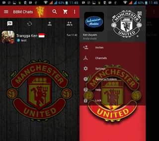Download BBM Manchester United APK
