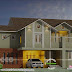 1581 square feet sloping roof style English model home