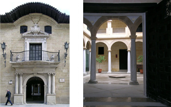 palacio abacial, alcala la real, restauracion, historia