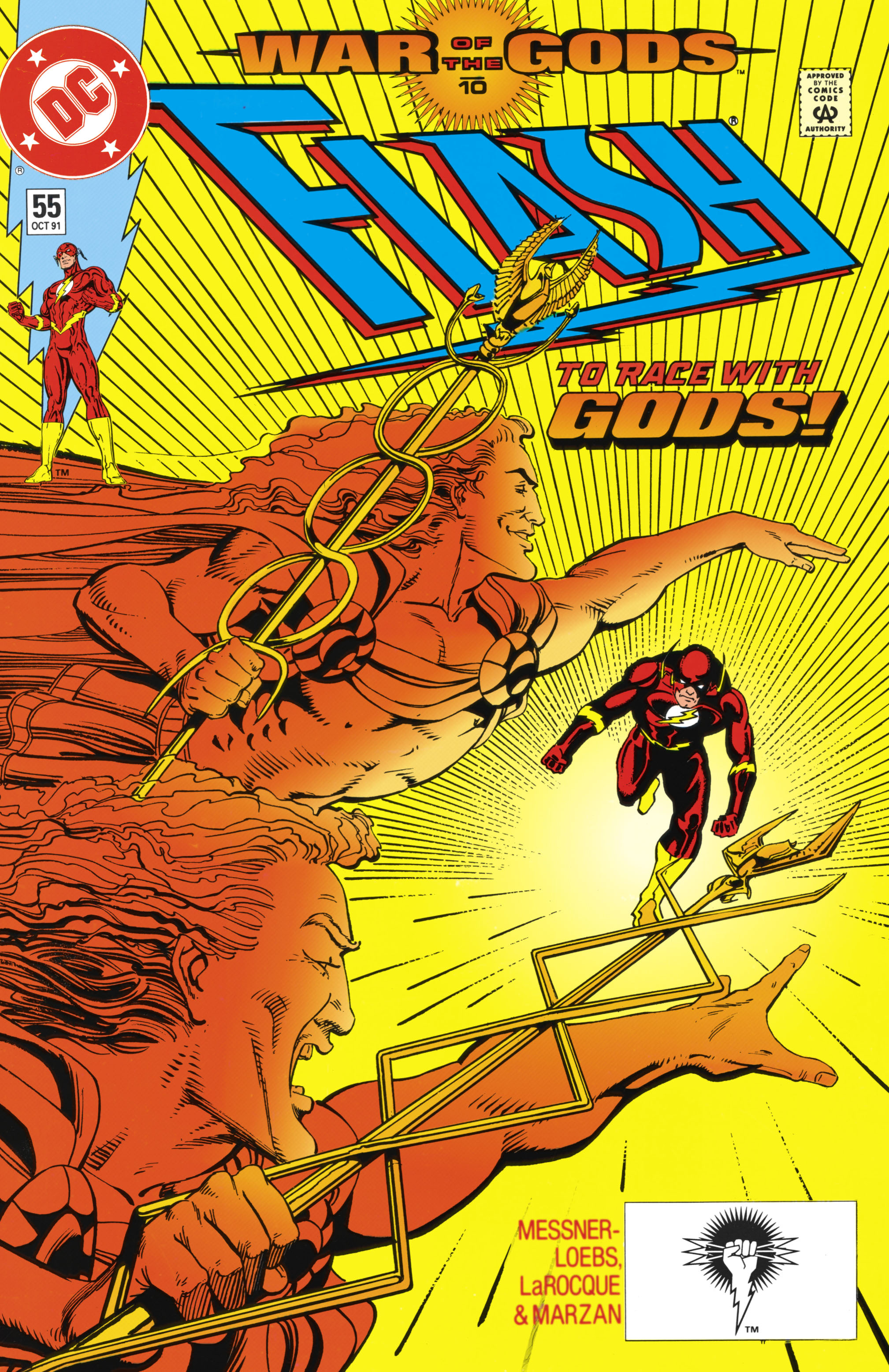 Read online The Flash (1987) comic -  Issue #55 - 1