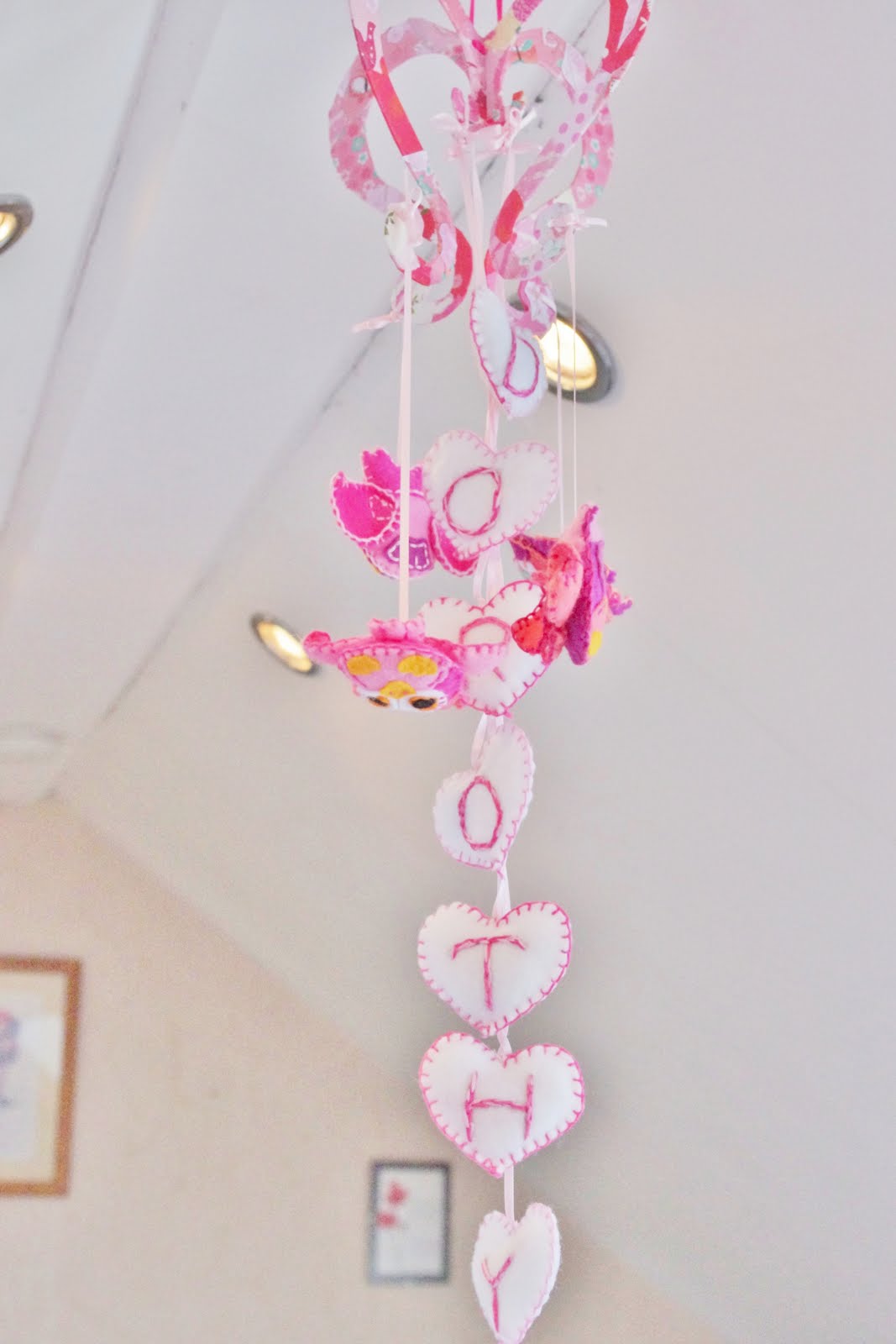 MKT Design Handmade in England how to make cot mobile