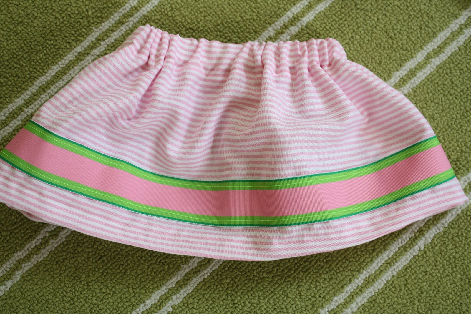 How to Make A Skirt (Very Easily) - The Chirping Moms