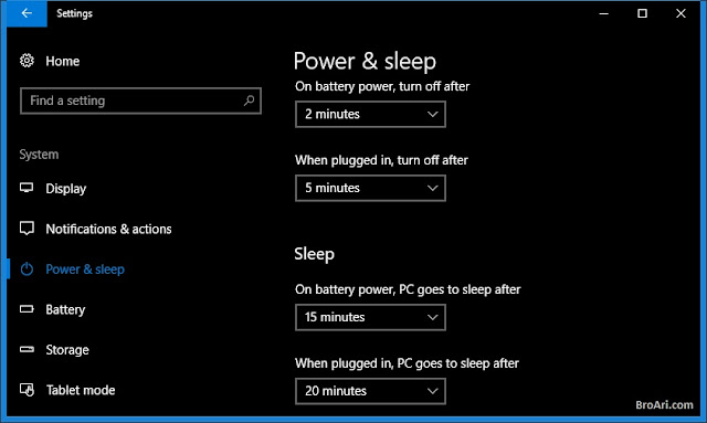 Cara Menghemat Baterai pada Windows 10