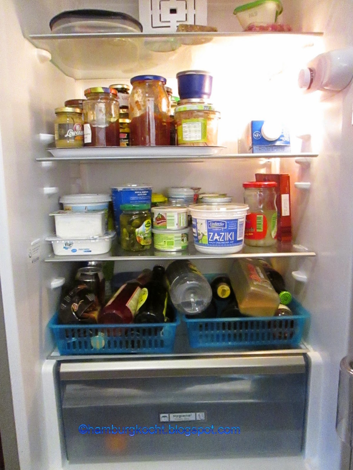 Hamburg kocht!: Rückblick: Kühlschrankblick, Wochenplan und Foodsharing