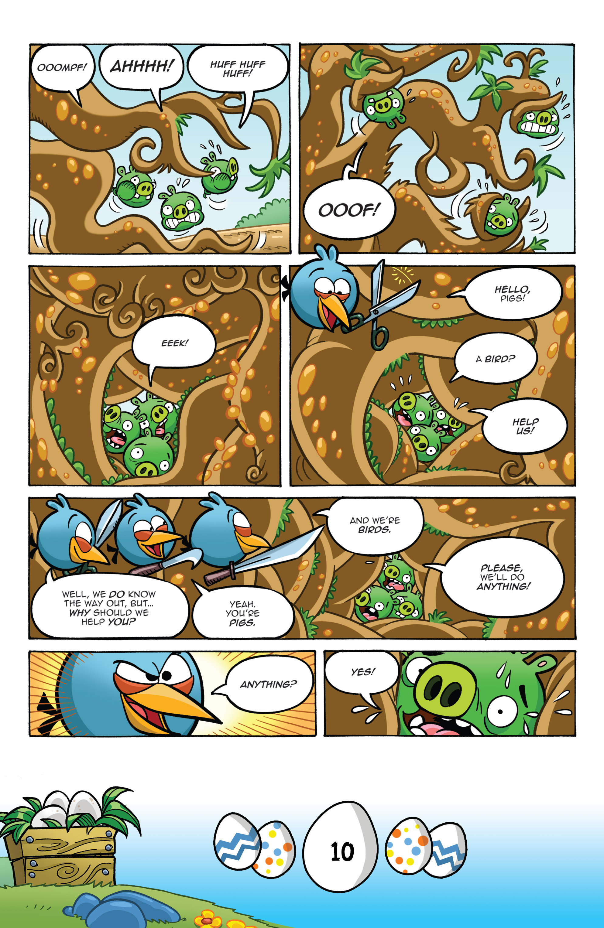 Read online Angry Birds Comics (2016) comic -  Issue #4 - 12