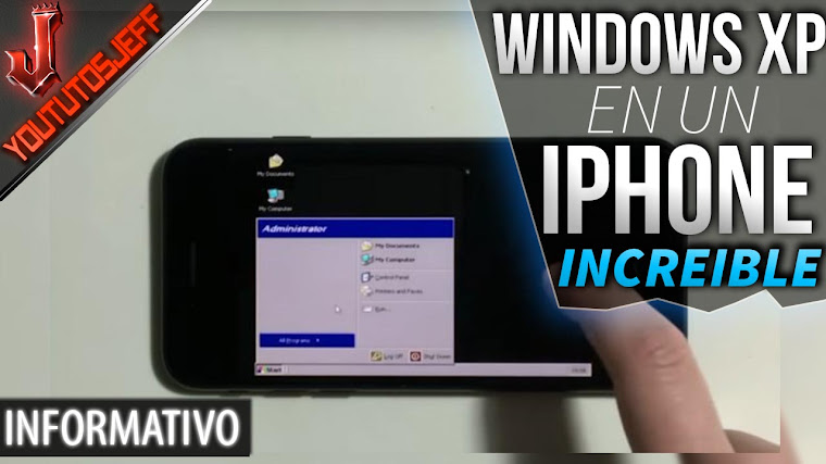 Windows XP es ejecutado en un iPhone 7