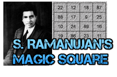 Maths Pearls - What is so special about Srinivasa Ramanujan's Magic Square? (#cbseNotes)