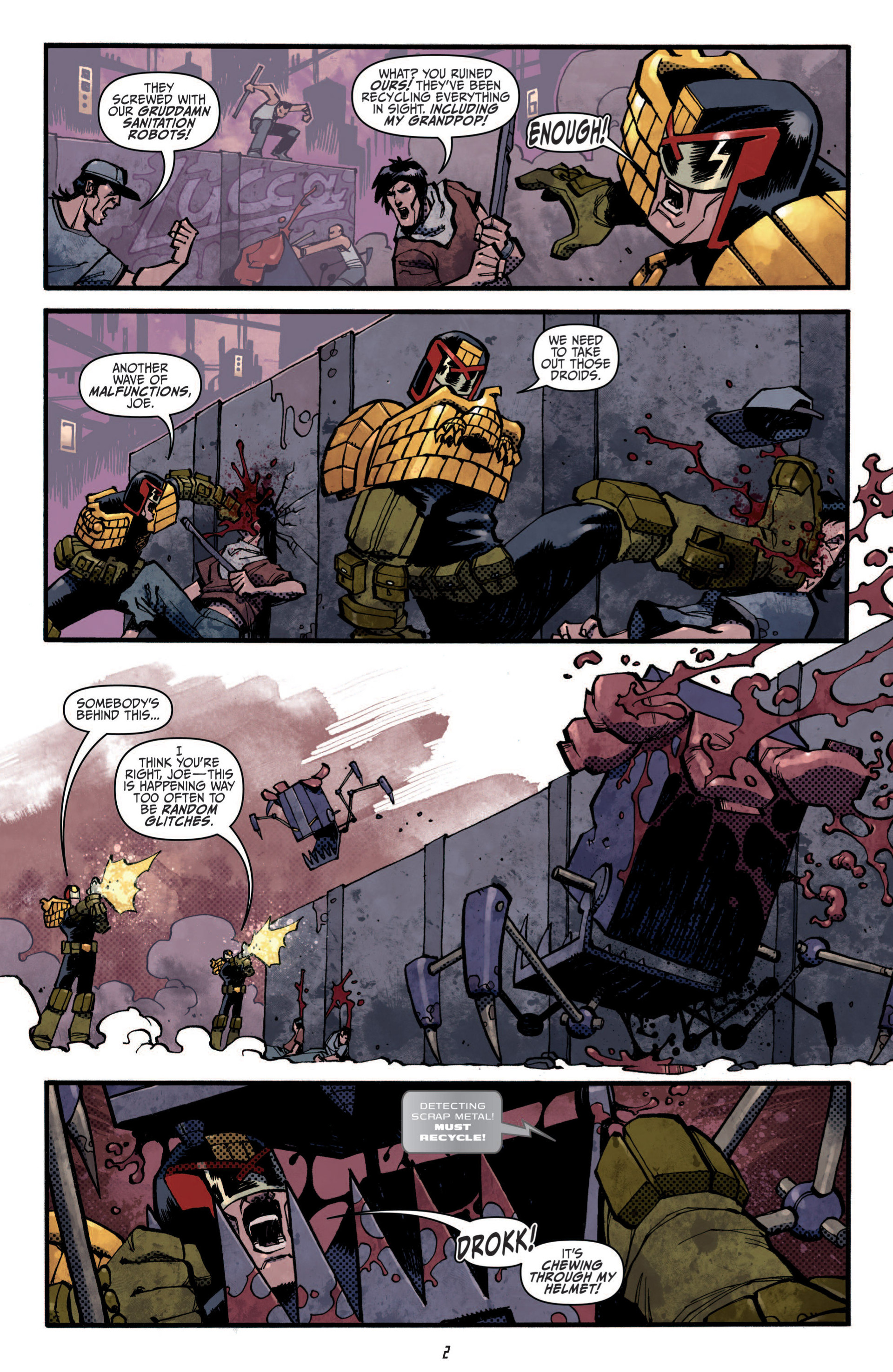 Read online Judge Dredd (2012) comic -  Issue #2 - 5