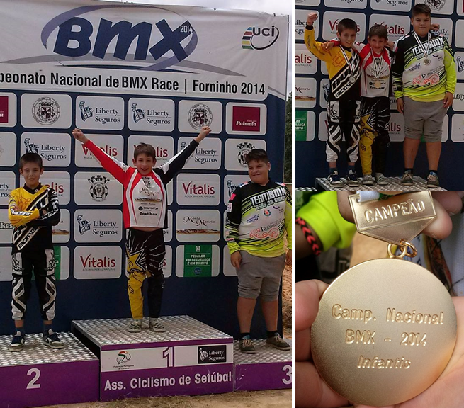 ATLETA QUINTA CONDENSE SAGRA-SE CAMPEÃO NACIONAL DE BMX!