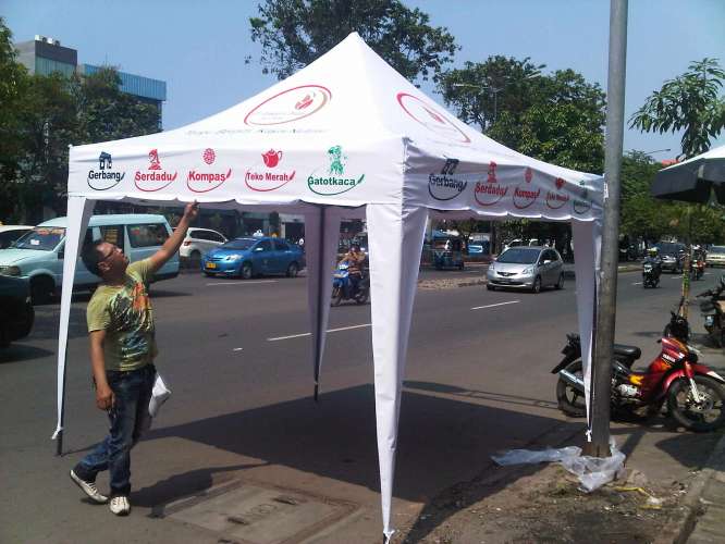 Posko Mudik, Tenda Posko Mudik, Tenda Piramid