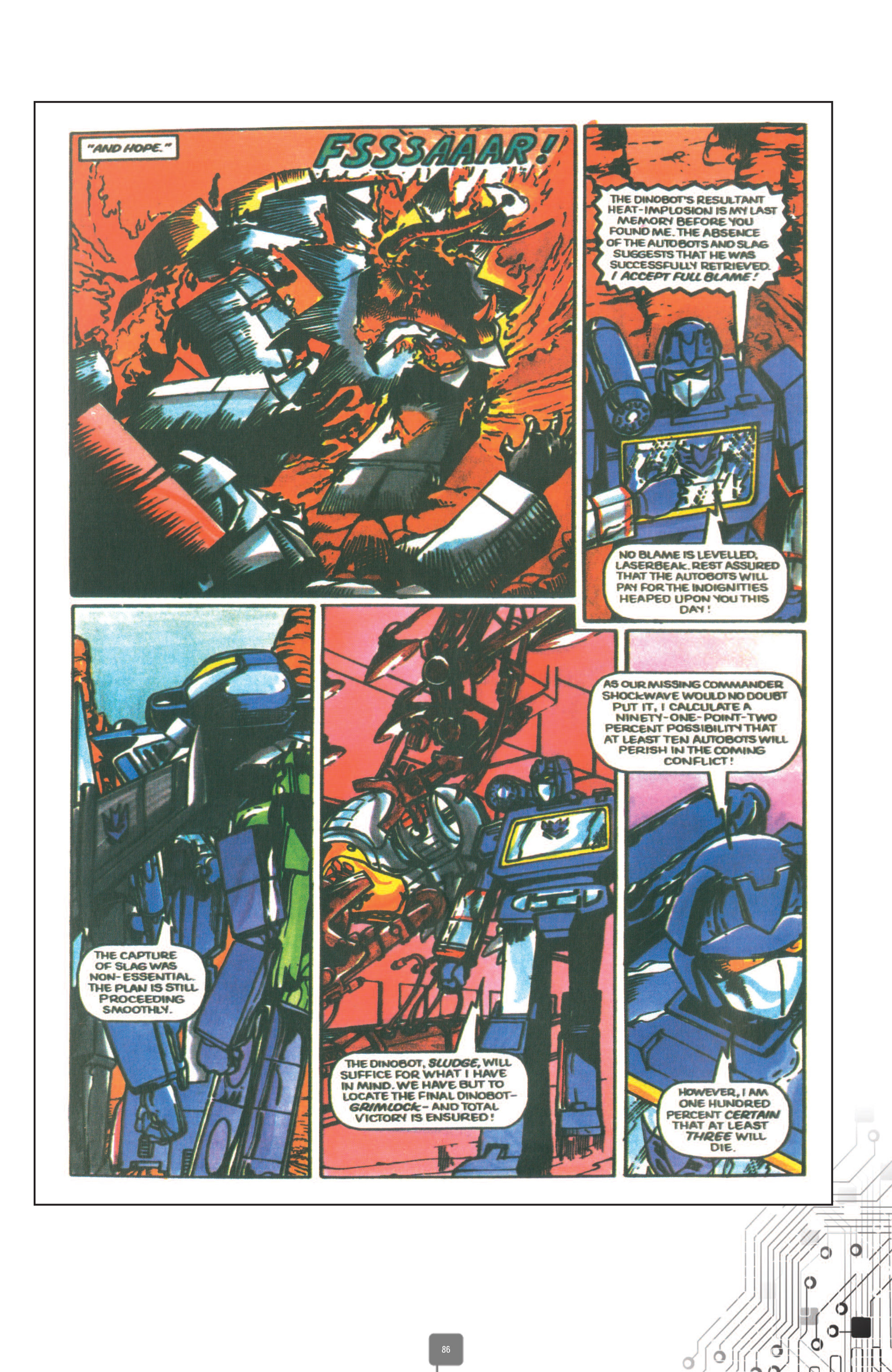 Read online The Transformers Classics UK comic -  Issue # TPB 2 - 87