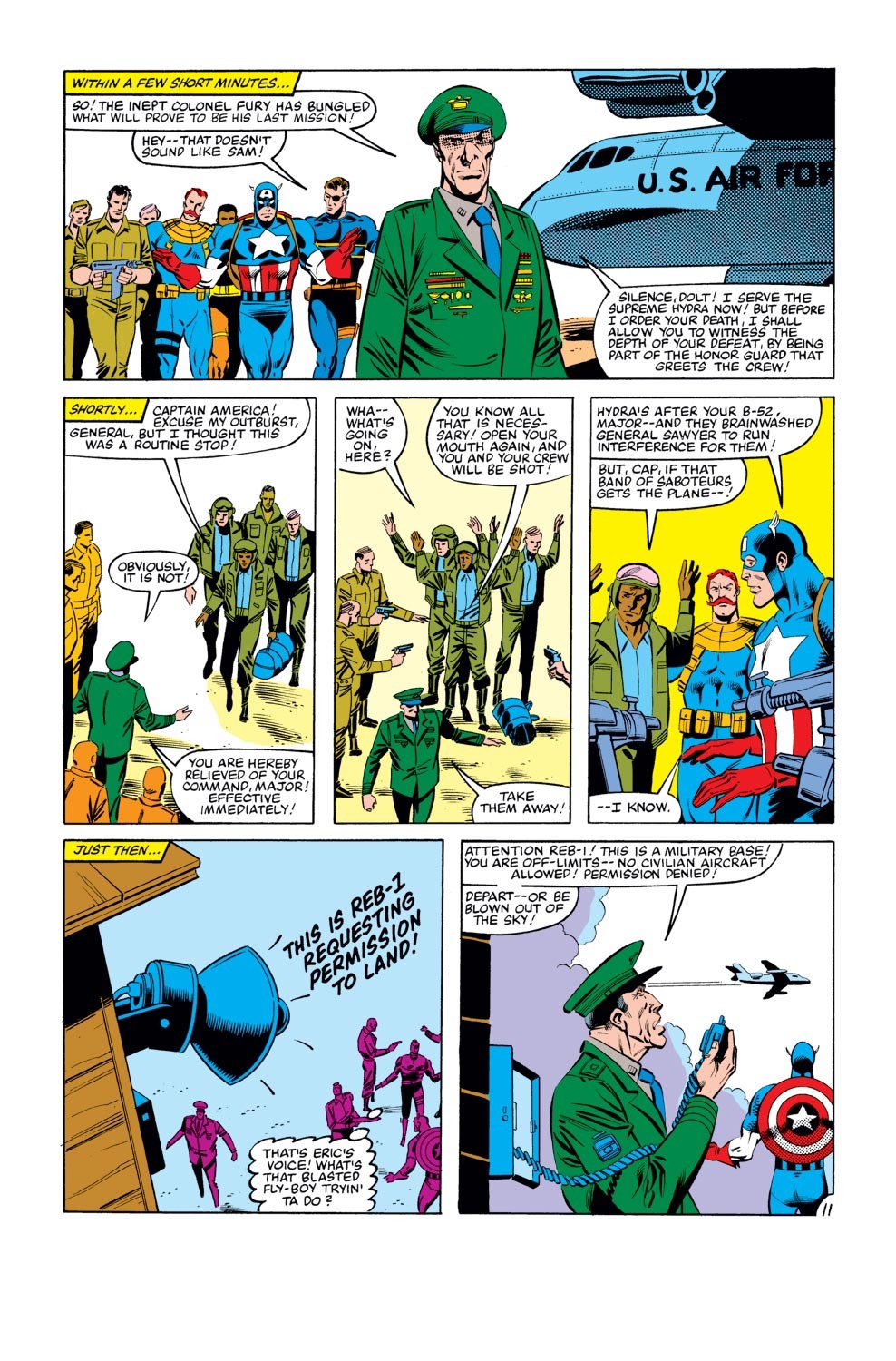 Read online Captain America (1968) comic -  Issue #273 - 12