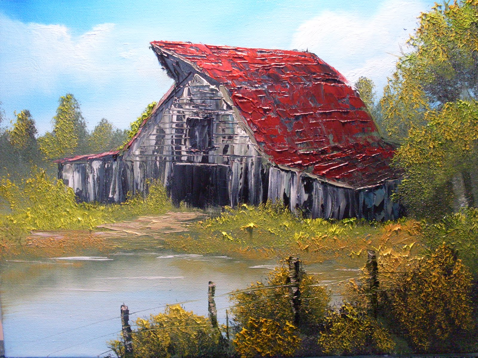 Happy Little Trees Studio: August 2011