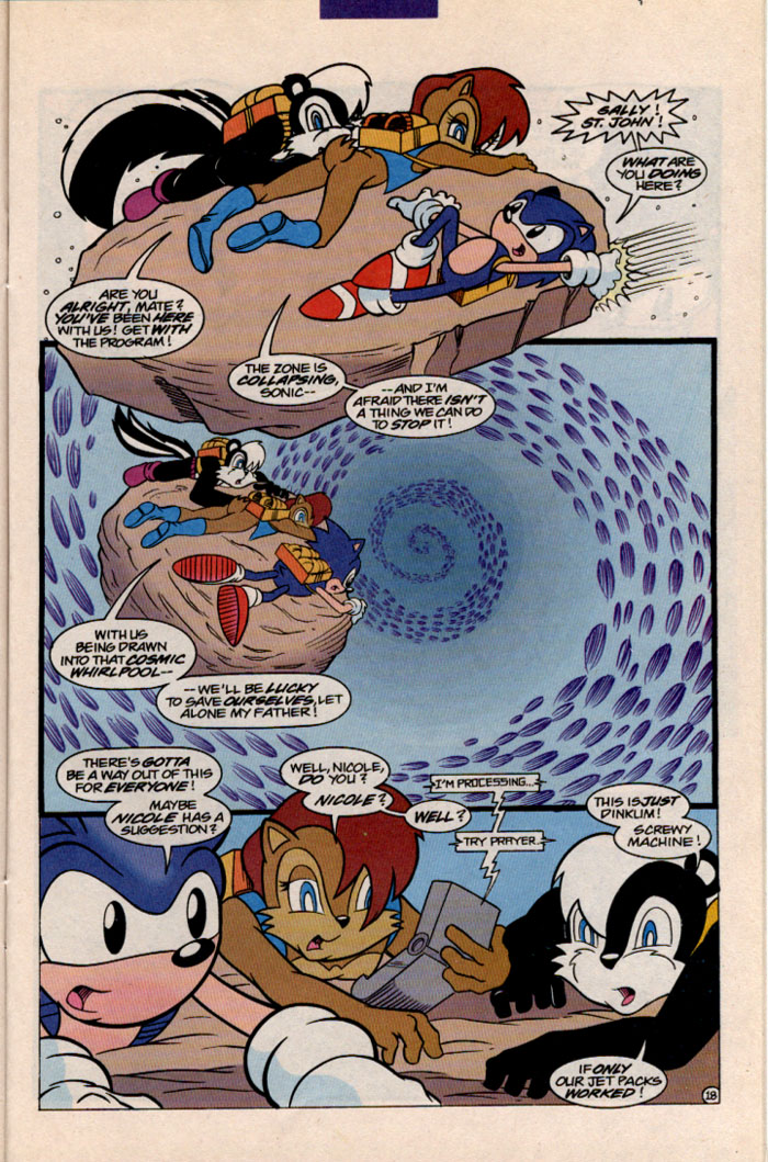 Read online Sonic The Hedgehog comic -  Issue #41 - 21