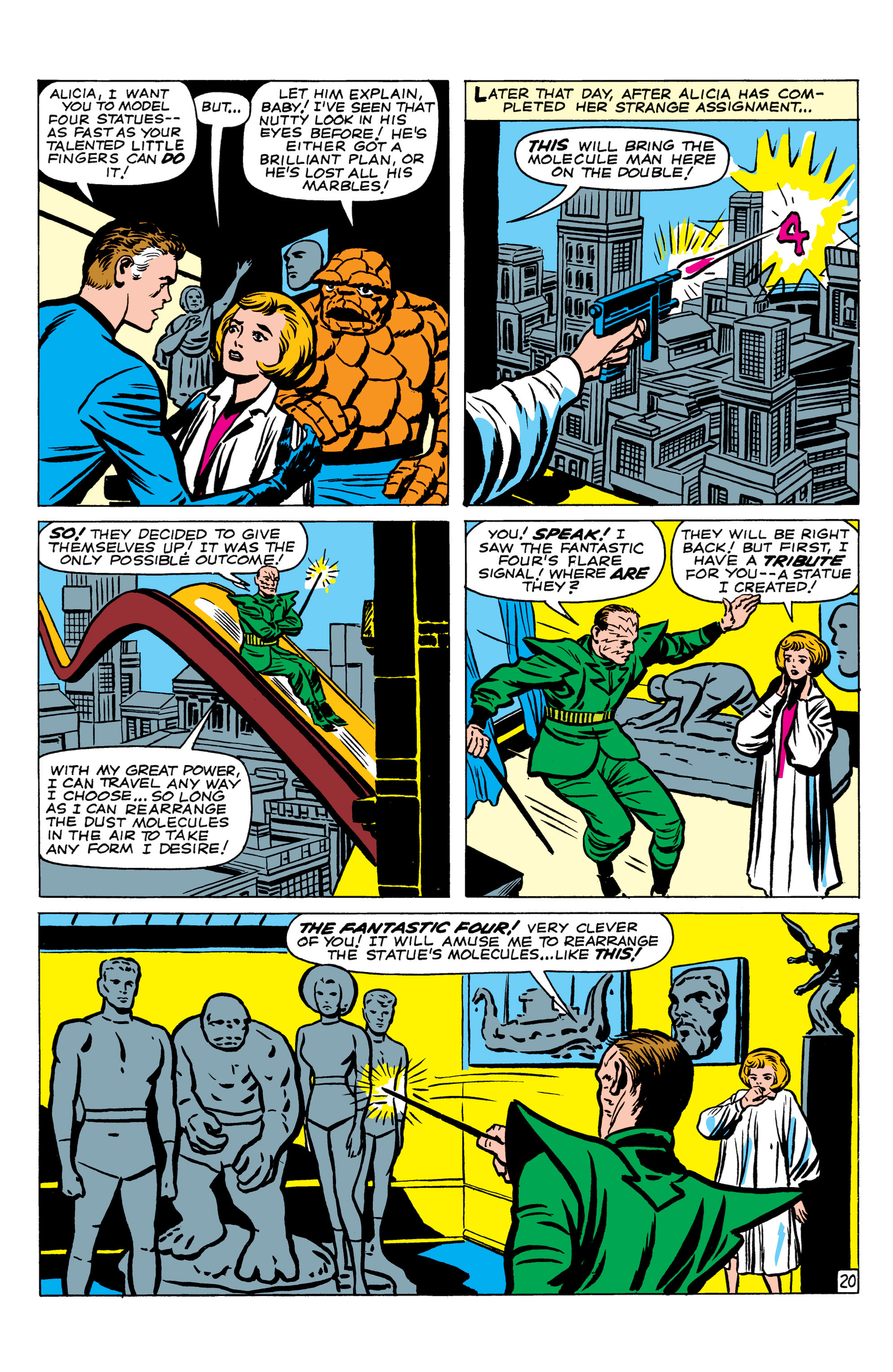 Read online Fantastic Four (1961) comic -  Issue #20 - 21