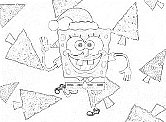 The Holiday Site Spongebob Squarepants Christmas Coloring
