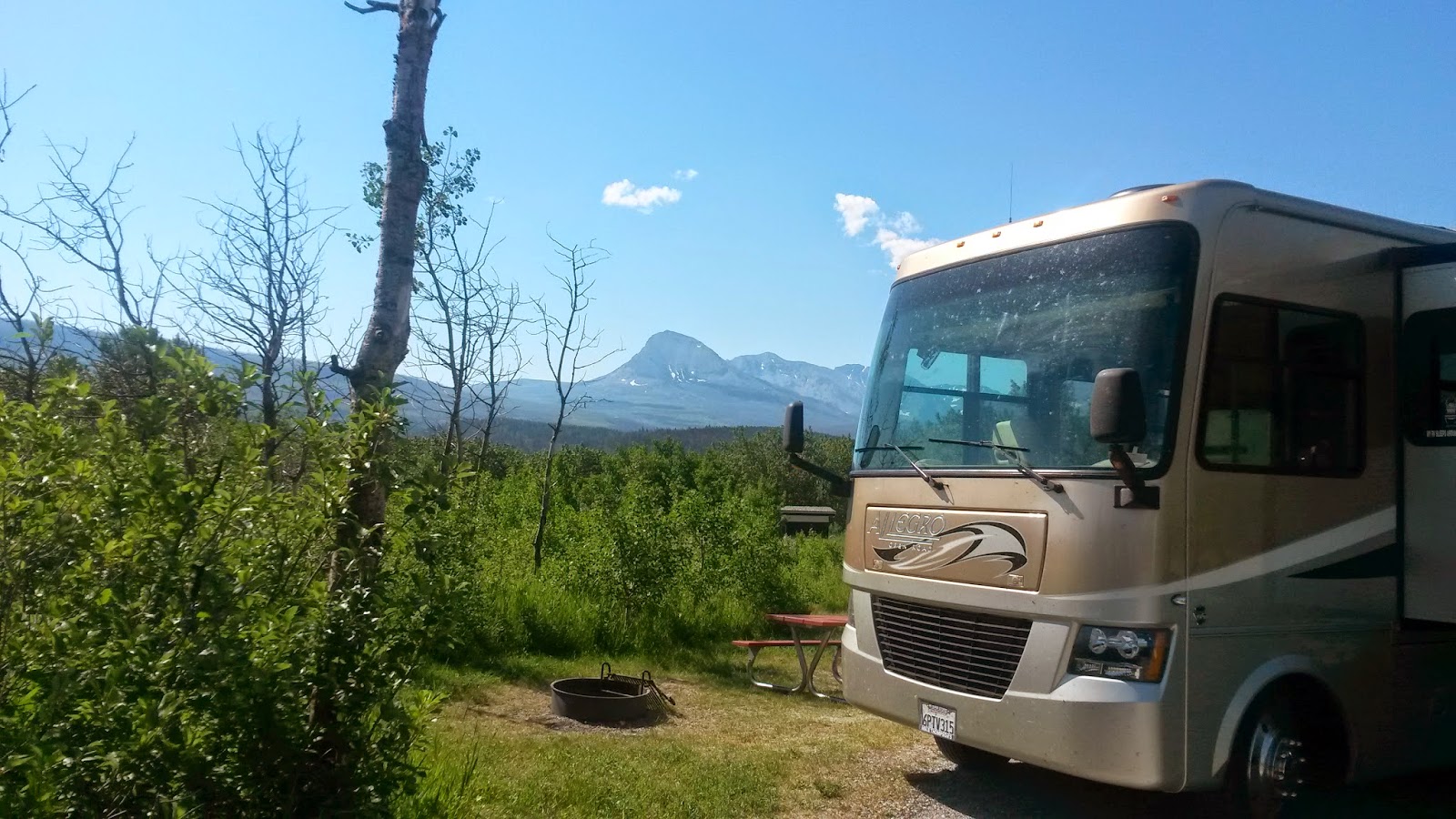 CampgroundCrazy St. Mary's Campground, Glacier National Park, Browning