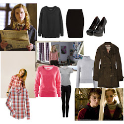 hermione granger characters potter harry outfits outfit polyvore fictional wear passions pretty office