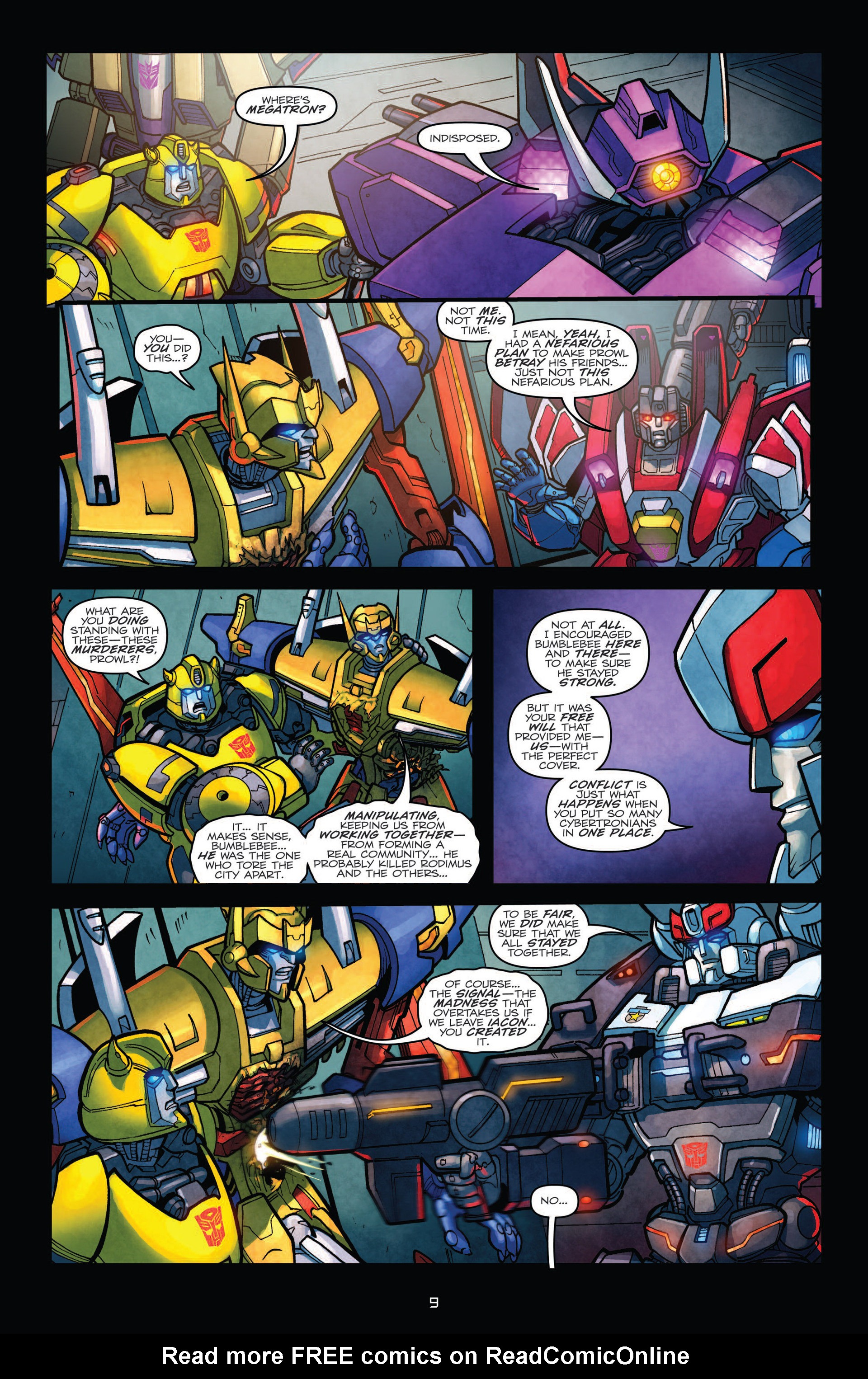 Read online Transformers: Robots In Disguise (2012) comic -  Issue #14 - 12