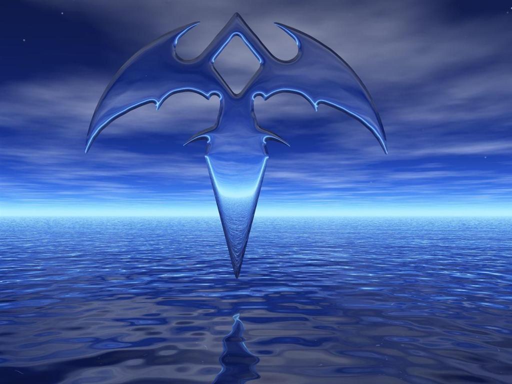 Real Wallpapers: 3D Blue Wallpaper