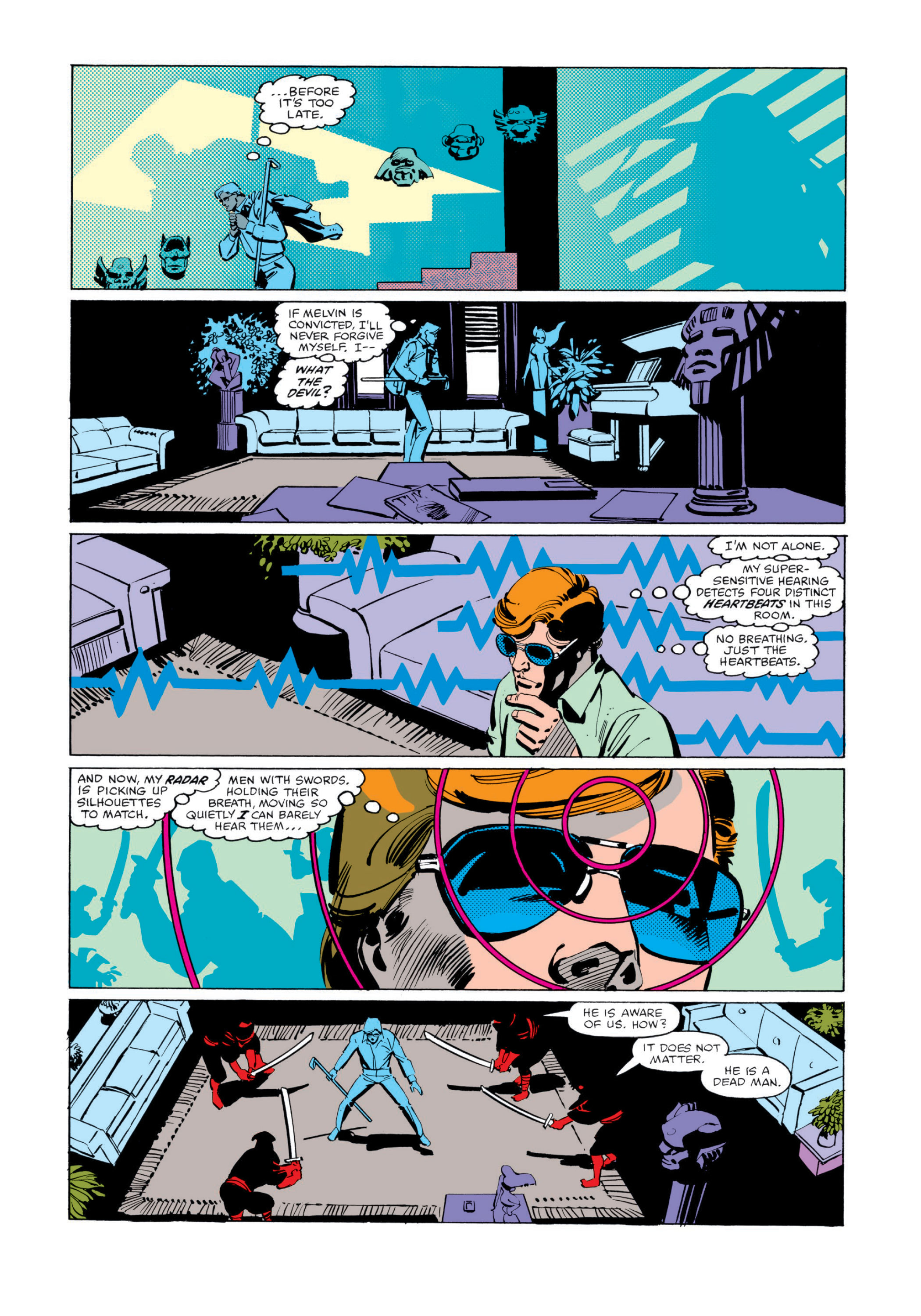 Read online Marvel Masterworks: Daredevil comic -  Issue # TPB 16 (Part 1) - 36