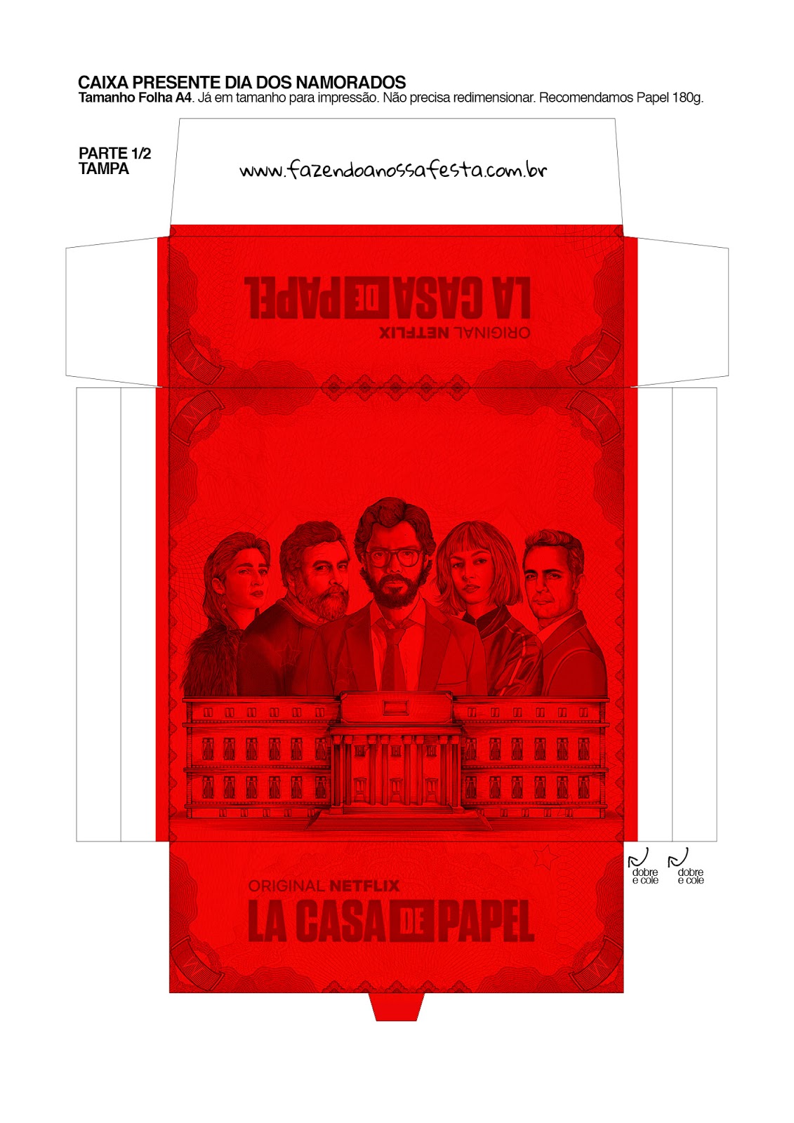 Money Heist Free Printable Boxes. Oh My Fiesta! in english