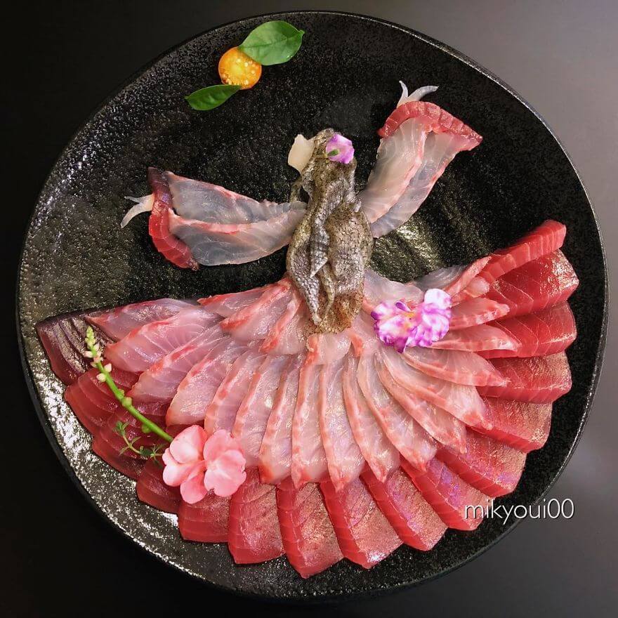 04-Finally-Spring-Mikyou-Sashimi-Art-in-Fish-Food-Art-www-designstack-co