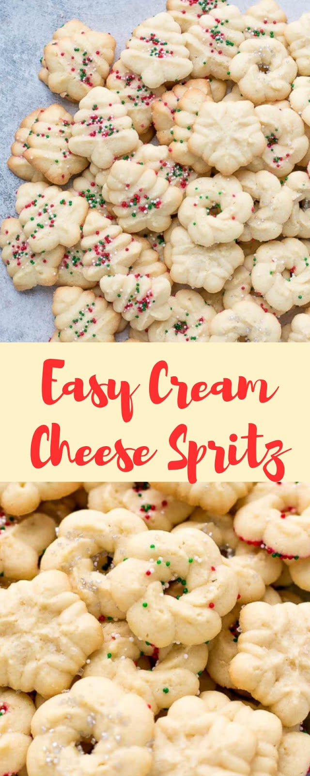 Easy Cream Cheese Spritz