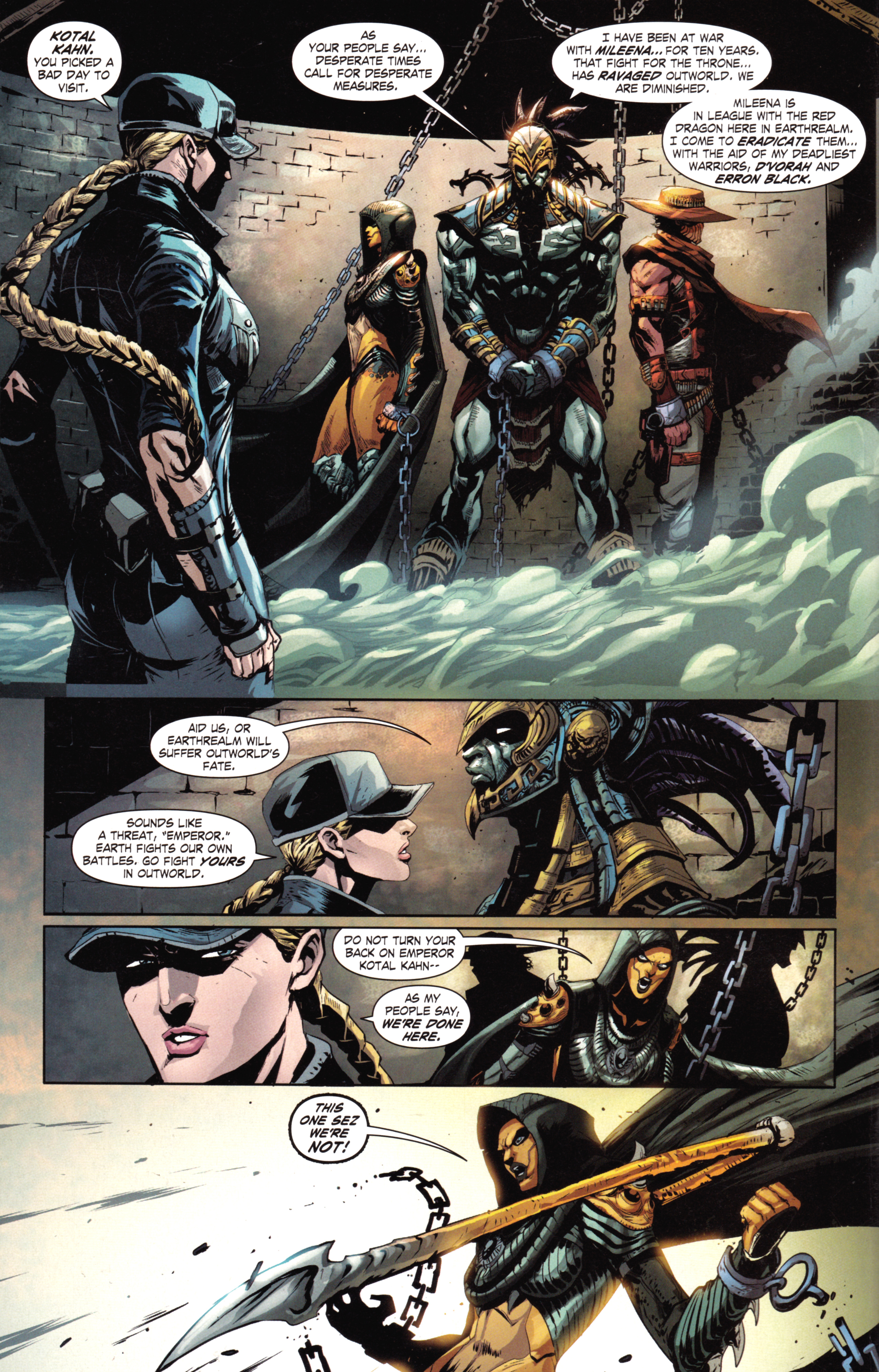 Read online Mortal Kombat X [II] comic -  Issue #2 - 10