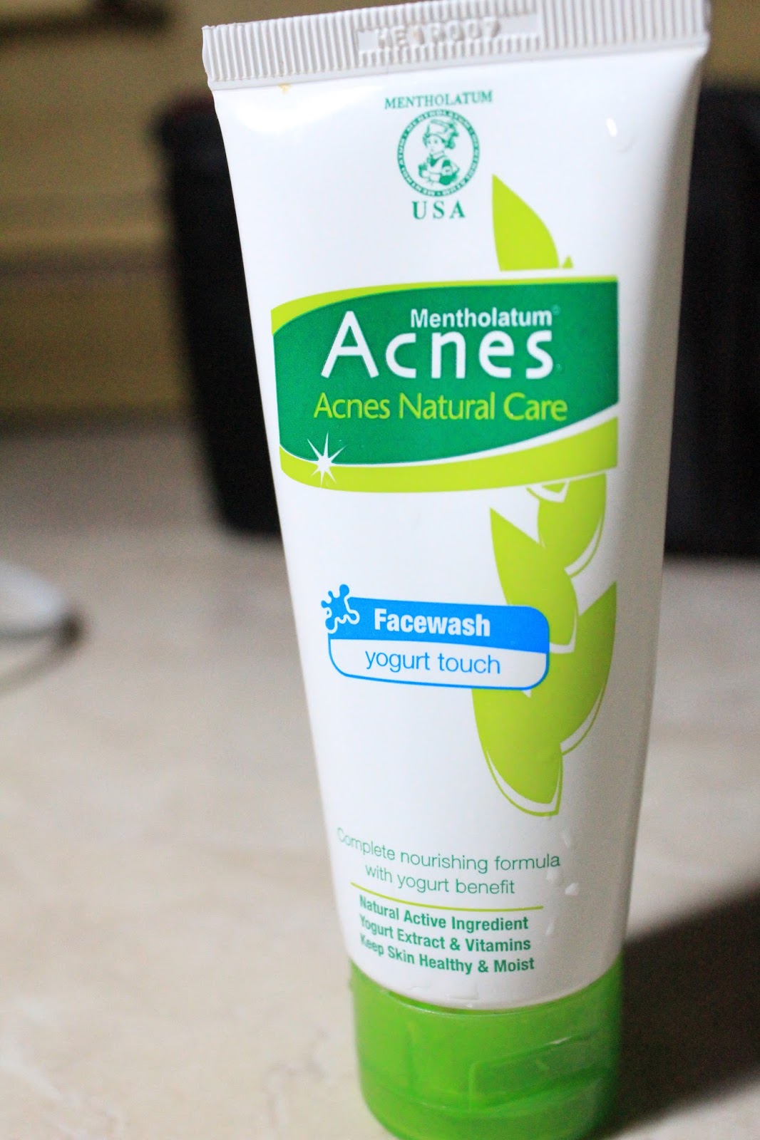 Myblusuk Review Acnes Natural Care Face Wash Yogurt Touch