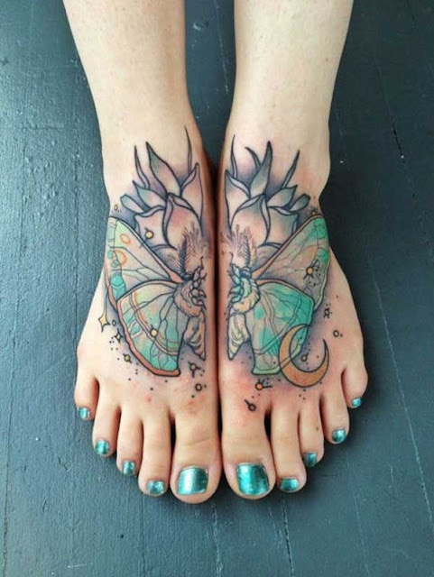 Tatuagens femininas para os pés Tatuagens femininas para os pés