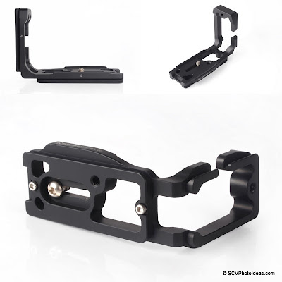 Sunwayfoto PCL-6D L Bracket back-side-bottom views