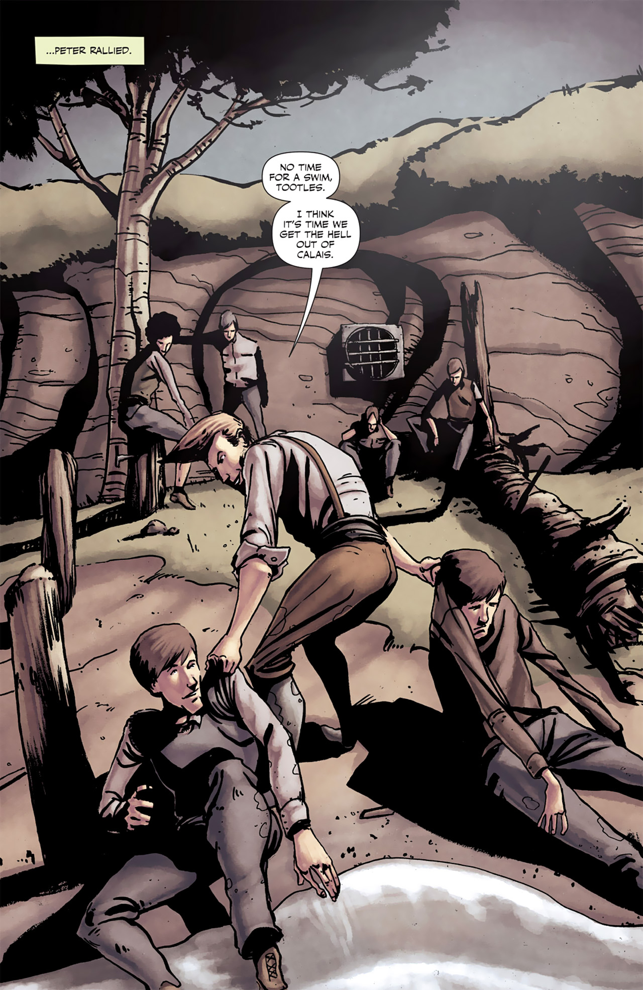 Read online Peter Panzerfaust comic -  Issue #3 - 4