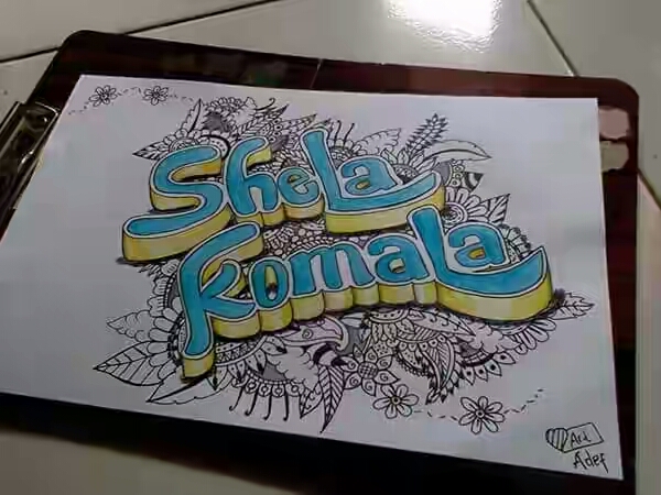 Gratis Download Gambar Gambar Doodle Nama 3d Terupdate oleh Cikimm.com