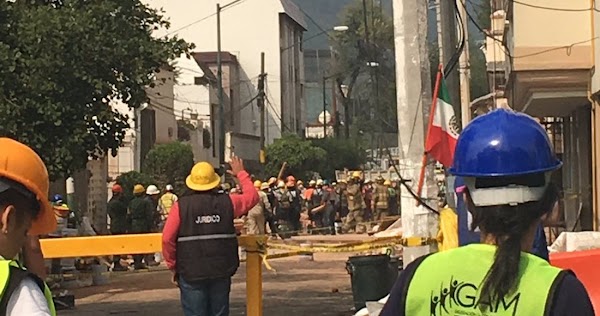 La GAM aclara que el equipo chileno no ha participado en el rescate de personas en Lindavista La GAM aclara que el equipo chileno no ha participado en el rescate de personas en Lindavista