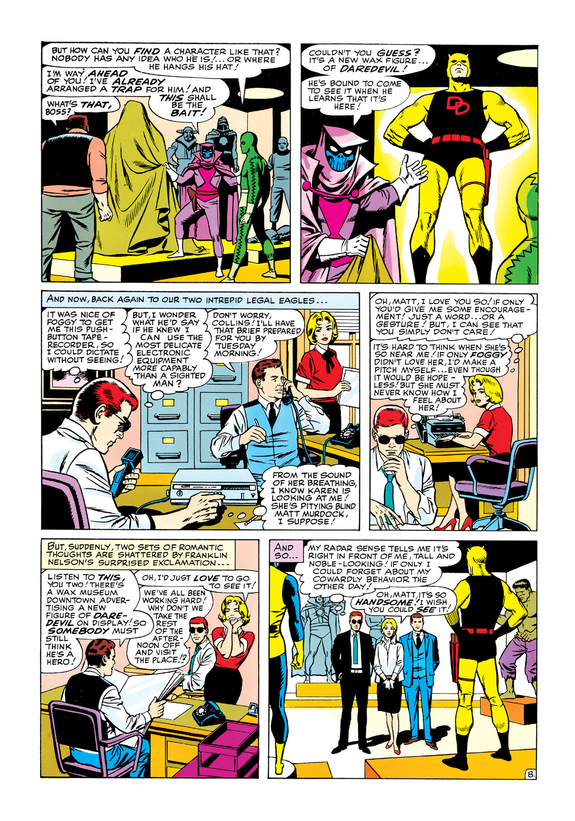 Read online Daredevil (1964) comic -  Issue #6 - 9