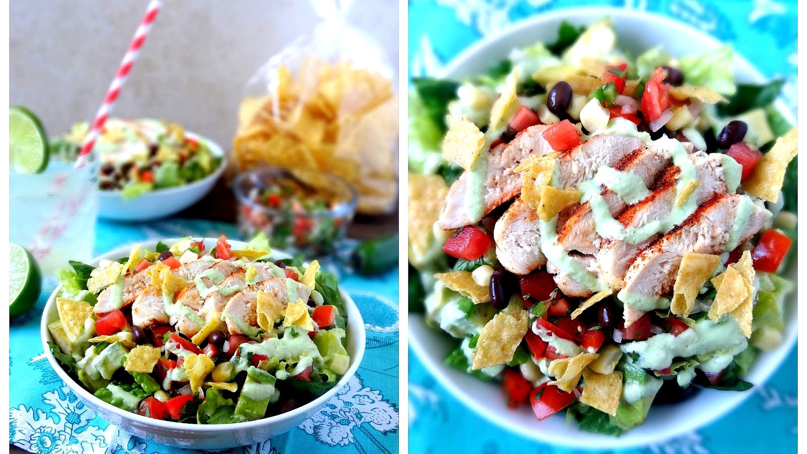 Red Robin Southwest Grilled Chicken Salad Chicken Choices