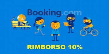 BOOKING RIMBORSO 10%