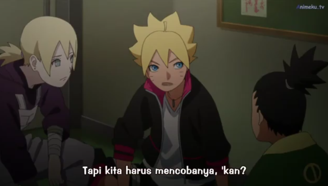 Kata Bijak Anime Boruto Episode 4 | Versi Kata Cowok Berkopyah